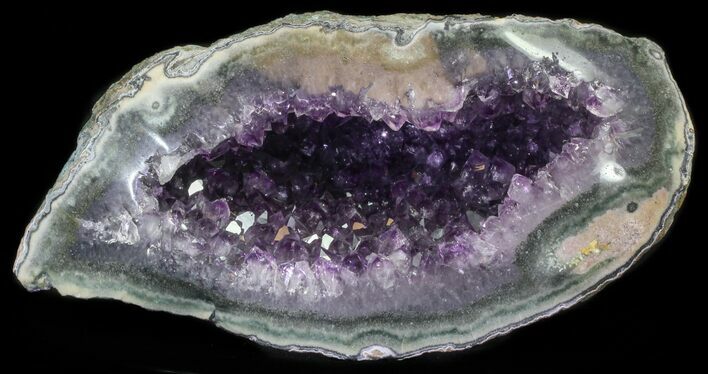 Gorgeous Amethyst Crystal Geode - Uruguay #30904